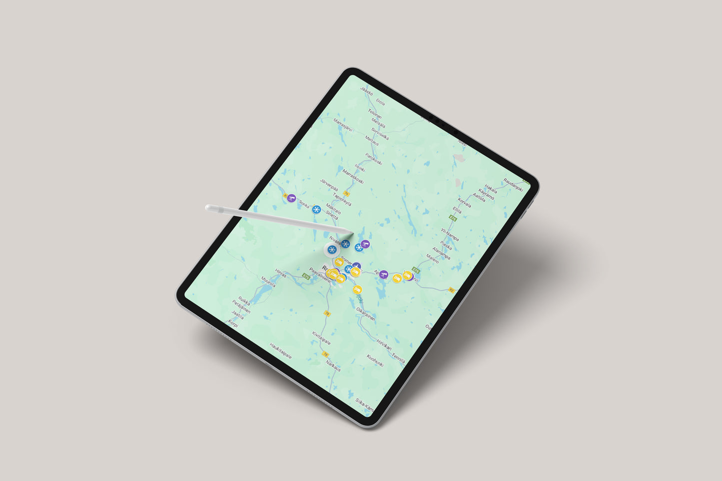 Lapland Winter Travel Guide (English) + Map