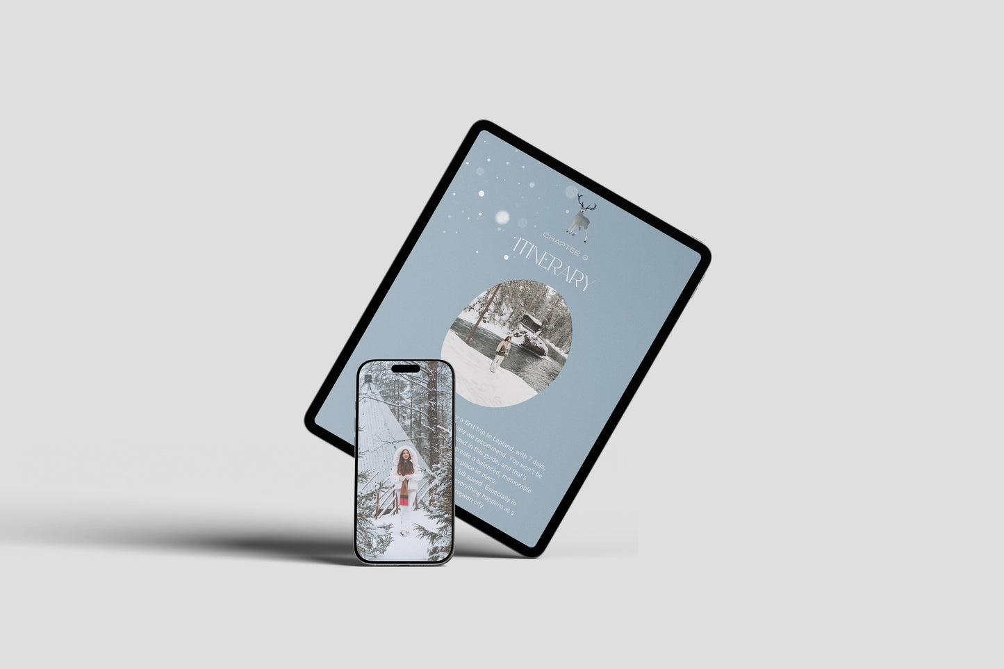 Lapland Winter Travel Guide (English) + Map