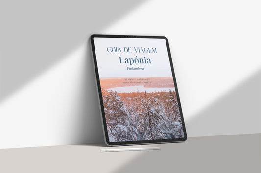 Finnish Lapland Travel Guide (Portuguese Version) + Map