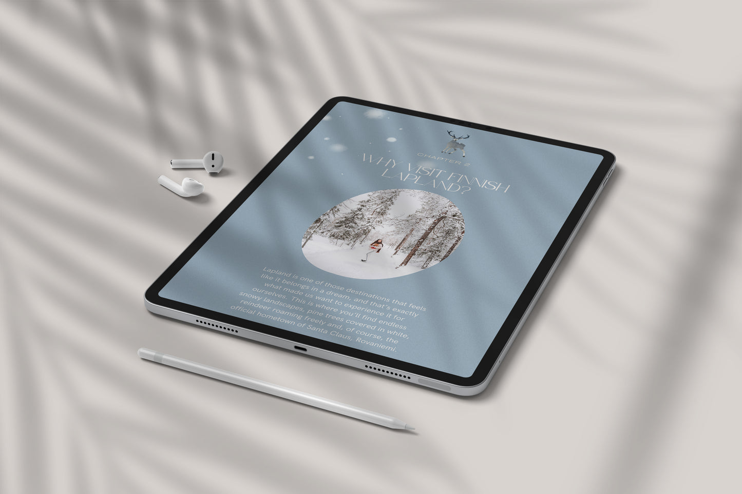 Lapland Winter Travel Guide (English) + Map