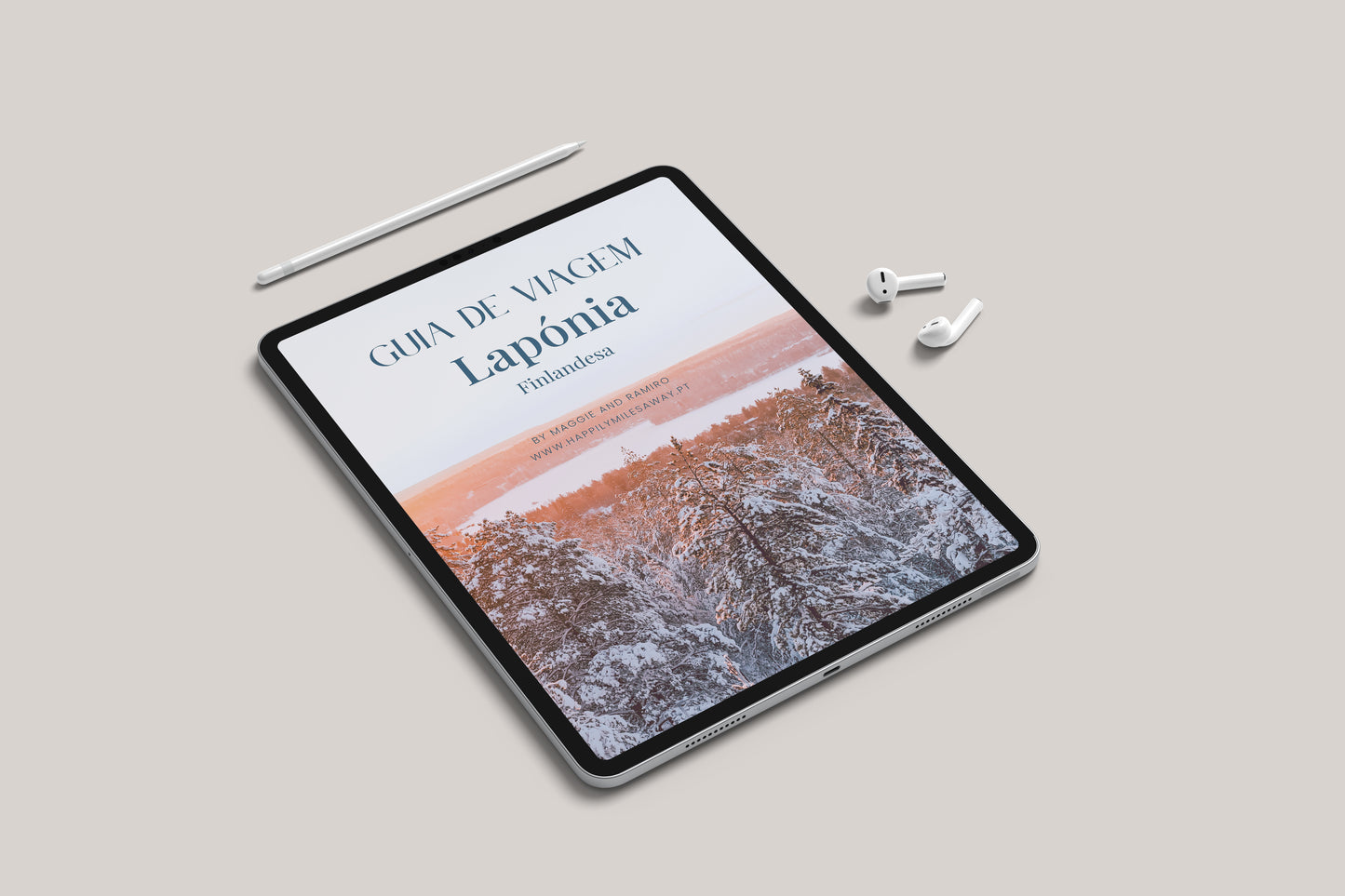 Finnish Lapland Travel Guide (Portuguese Version) + Map