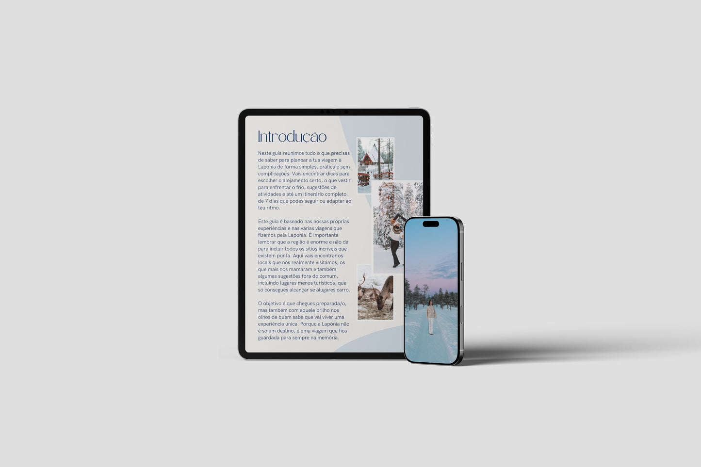 Finnish Lapland Travel Guide (Portuguese Version) + Map