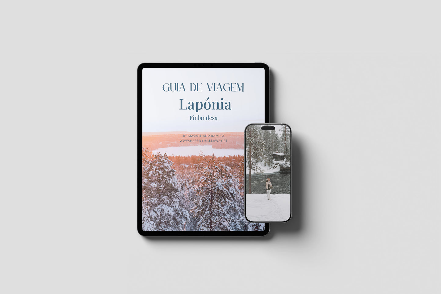 Finnish Lapland Travel Guide (Portuguese Version) + Map