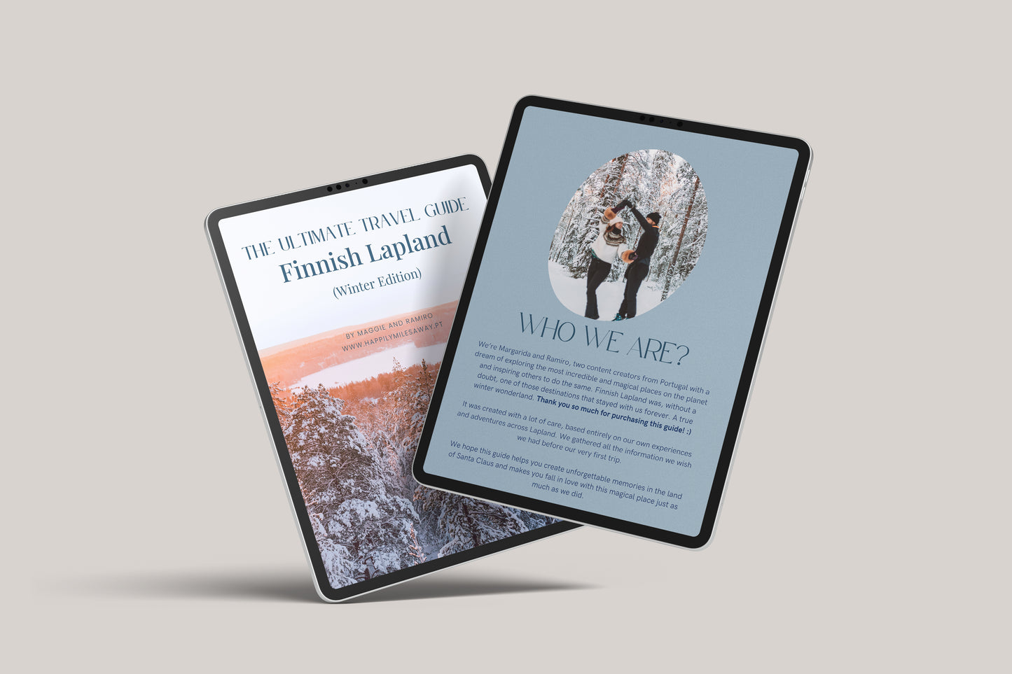 Lapland Winter Travel Guide (English) + Map