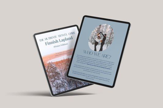 Lapland Winter Travel Guide (English) + Map